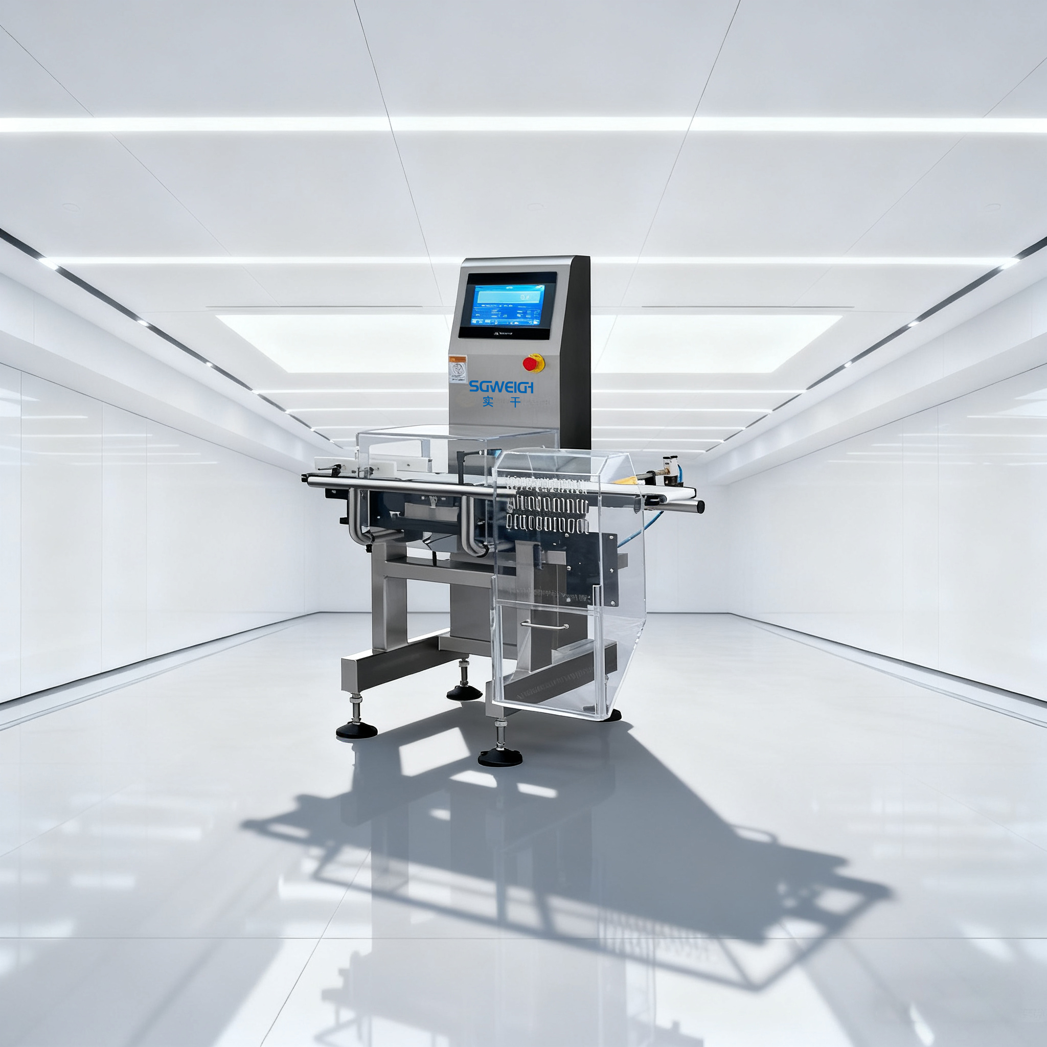 SG-150防锈油剂罐装495g在线分选机重量检测机